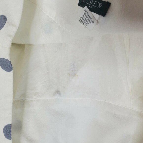 J. Crew Women's Size 2 Polka Dot Flared Skirt Lined - Picture 6 of 8